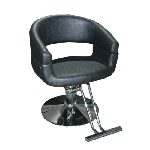 Sillón de Peluquería Negro Importado