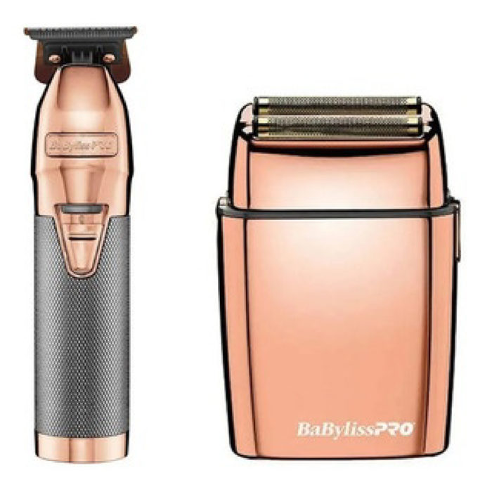Combo Babyliss Rose Fx Coleccion Shaver + Trimmer Skeleton - Imagen 2