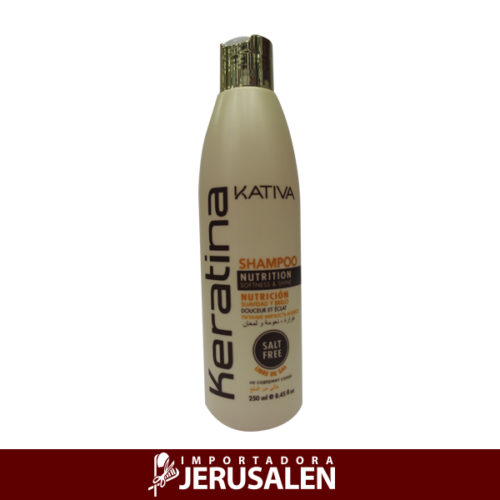 Shampoo Nutrición Kativa keratina 250 ml
