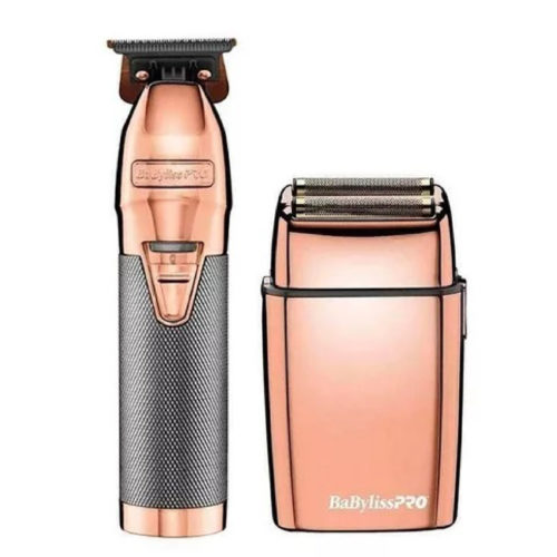 Combo Babyliss Rose Fx Coleccion Shaver + Trimmer Skeleton
