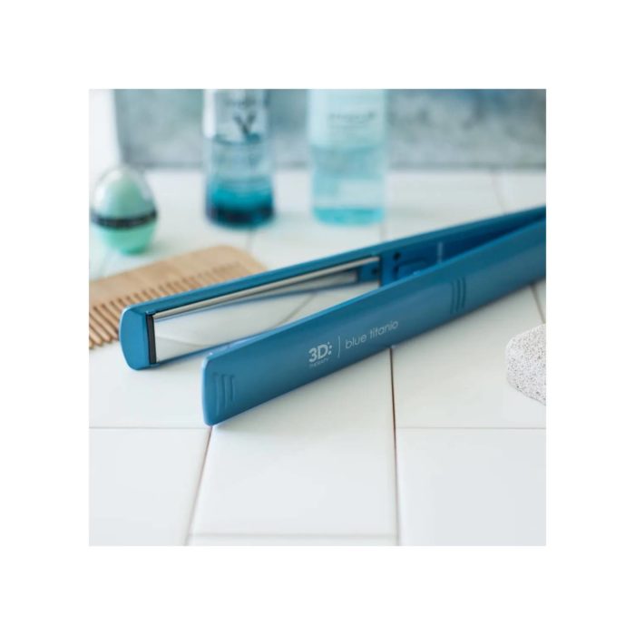 Plancha de pelo Gama blue titanio 3D therapy ultra ION - Imagen 5