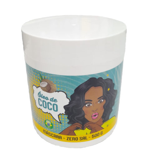 Mascara oleo de coco 500gr , sin sal