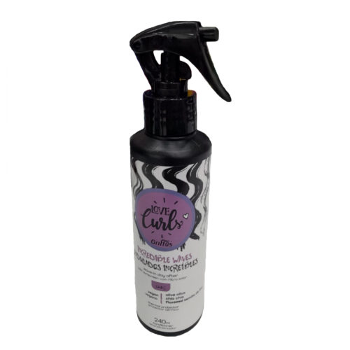 Spray desenrredante termoprotector.  Love Curls