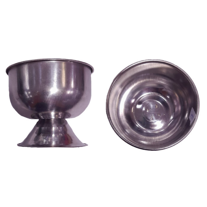 Posillo de Aluminio para Barberia Especial para uso Con Isopo