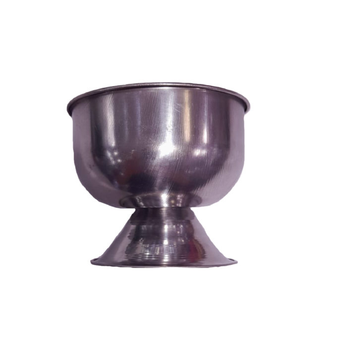 Posillo de Aluminio para Barberia Especial para uso Con Isopo - Imagen 4