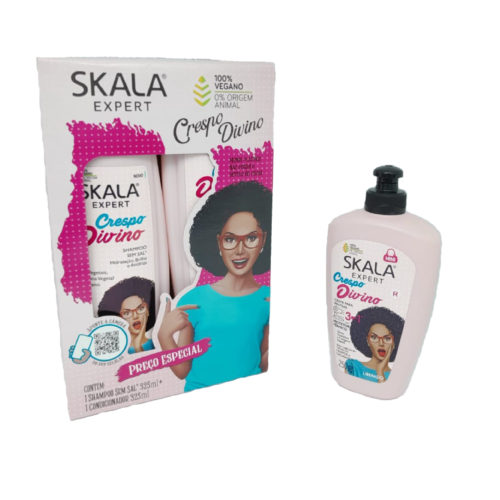 Línea skala  expert crespo divino Pack de shampoo y acondicionador